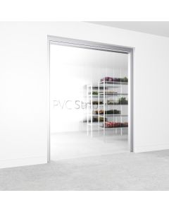 Light Duty PVC Strip Curtain - Hook Type Suspension System 